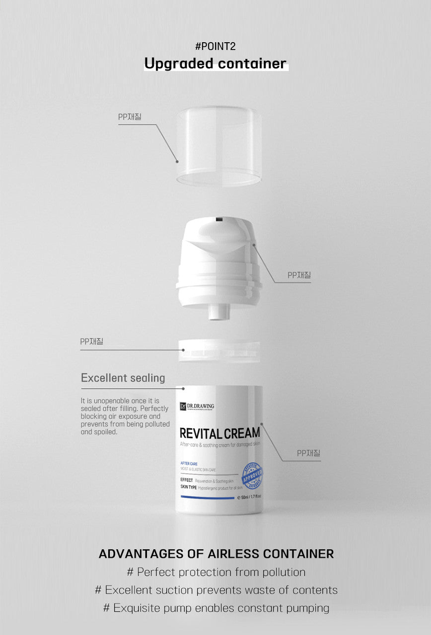 Revital Cream — Cremă de recuperare post-procedură 50ml